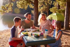 Camping mit der ganzen Familie