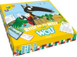 AUZOU Spiel »Reise um die Welt mit Wolf«