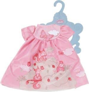 Baby Annabell Puppenkleidung »Kleid rosa Eichhörnchen