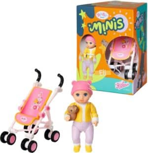 Baby Born Minipuppe »Baby born® Minis Spielset Buggy«