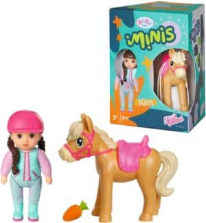 Baby Born Minipuppe »Baby born® Minis Spielset Horse Fun«