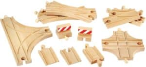 BRIO® Gleise-Set »Ergänzungsset Holzschienensystem