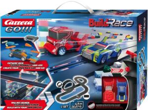 Carrera® Autorennbahn »Carrera GO!!! - Build 'n Race - Racing Set 4.9«