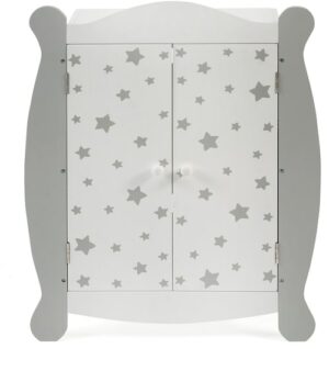 CHIC2000 Puppenkleiderschrank »Stars Grau«