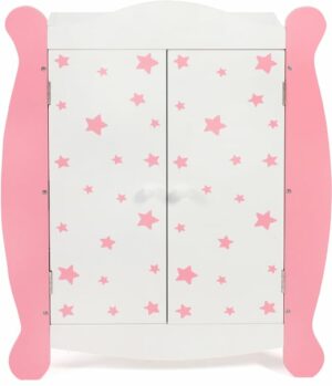 CHIC2000 Puppenkleiderschrank »Stars Pink«