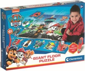 Clementoni® Puzzle »Quiz-Bodenpuzzle PAW Patrol«