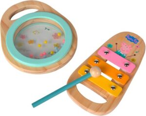 Eichhorn Spielzeug-Musikinstrument »Peppa Pig Holz-Musikset