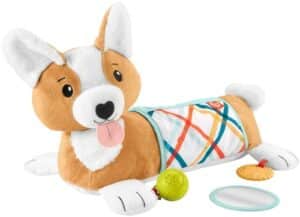 Fisher-Price® Greifspielzeug »3in1 Hündchen Spielkissen für Bauchlage mit 3 Spielzeugen«