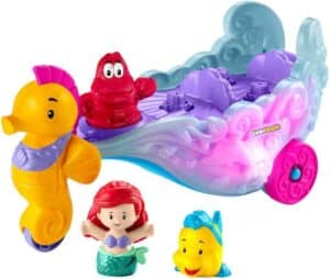 Fisher-Price® Lernspielzeug »Little People Arielle Kutsche Musikspielzeug«