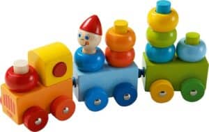 Haba Spielzeug-Eisenbahn »Entdeckerzug Farbkringel«
