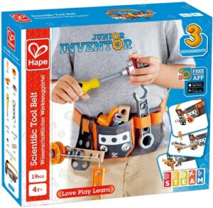 Hape Konstruktions-Spielset »Junior Inventor Wissenschaftlicher Werkzeuggürtel«