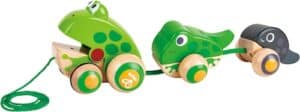 Hape Nachziehtier »Frosch-Familie«