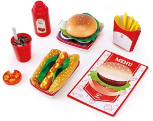 Hape Spiellebensmittel »Fastfood-Set«