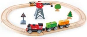 Hape Spielzeug-Eisenbahn »Eisenbahn-Set Fracht«