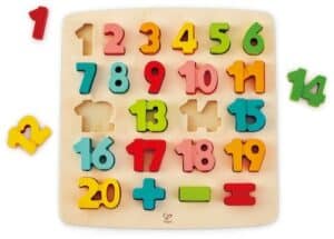 Hape Steckpuzzle »Puzzle mit Zahlen und Rechnensymbolen«