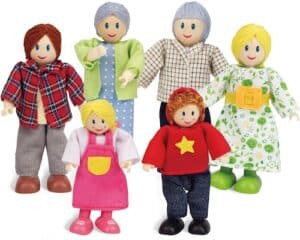 Hape Stoffpuppe »Puppenfamilie«