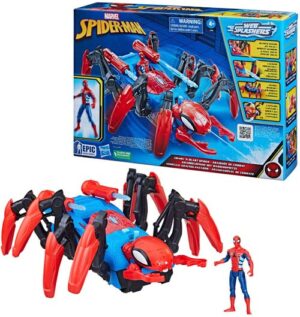 Hasbro Actionfigur »Marvel Spider-Man Krabbelspinne mit Wasserspritze«