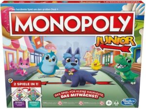 Hasbro Spiel »Monopoly Junior 2in1«