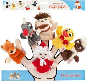 Heunec® Fingerpuppe »Sandmann Fingerpuppen 6er-Set«