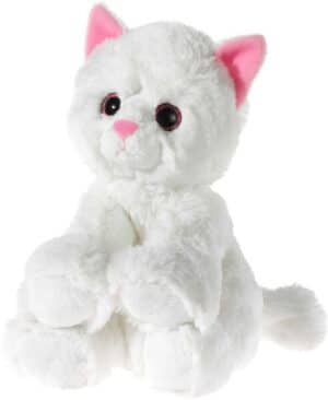 Heunec® Kuscheltier »Glitter Kitty Katzenbaby Weiß
