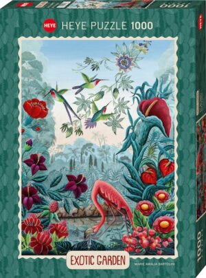 HEYE Puzzle »Bird Paradise / Exotic Garden«