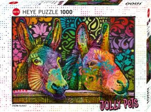 HEYE Puzzle »Donkey Love/ Jolly Pets«