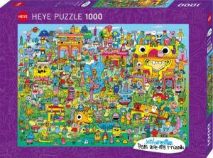 HEYE Puzzle »Doodle Village«
