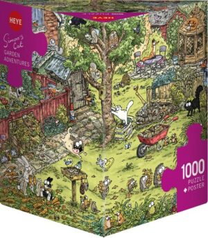 HEYE Puzzle »Garden Adventures / Simons Cat«