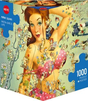 HEYE Puzzle »Insta-Girl´s Life«