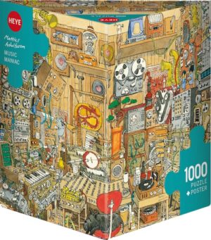 HEYE Puzzle »Music Maniac / Adolfsson«