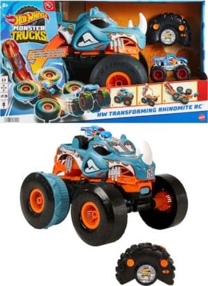 Hot Wheels RC-Monstertruck »Umbaubarer Rhinomite«