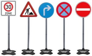 Jamara Spiel-Verkehrszeichen »Traffic-Set Grand B«