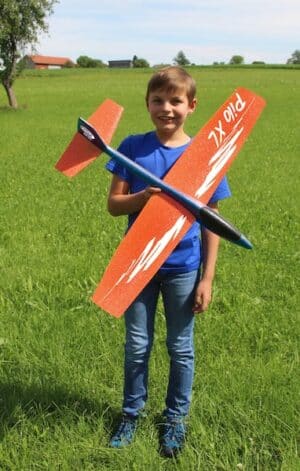 Jamara Spielzeug-Flugzeug »Pilo XL Schaumwurfgleiter EPP«