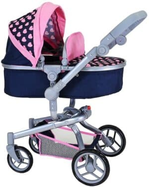 Knorrtoys® Kombi-Puppenwagen »Boonk - Pink Hearts«