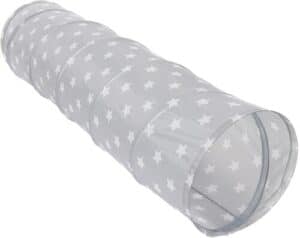 Knorrtoys® Spieltunnel »Grey White Stars«