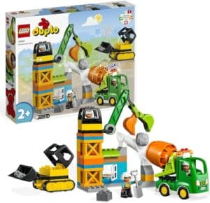 LEGO® Konstruktionsspielsteine »Baustelle mit Baufahrzeugen (10990)