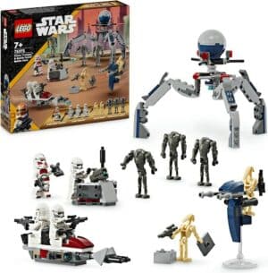 LEGO® Konstruktionsspielsteine »Clone Trooper™ & Battle Droid™ Battle Pack (75372)