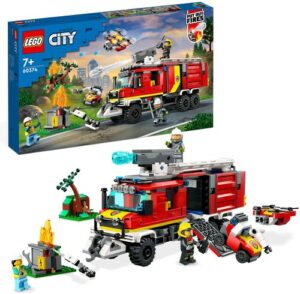 LEGO® Konstruktionsspielsteine »Einsatzleitwagen der Feuerwehr (60374)