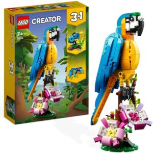 LEGO® Konstruktionsspielsteine »Exotischer Papagei (31136)