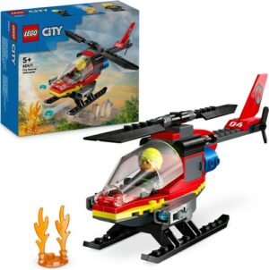 LEGO® Konstruktionsspielsteine »Feuerwehrhubschrauber (60411)