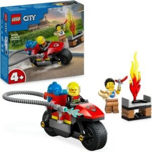 LEGO® Konstruktionsspielsteine »Feuerwehrmotorrad (60410)