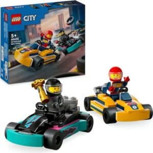 LEGO® Konstruktionsspielsteine »Go-Karts mit Rennfahrern (60400)