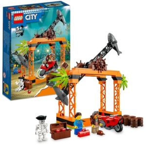 LEGO® Konstruktionsspielsteine »Haiangriff-Stuntchallenge (60342)