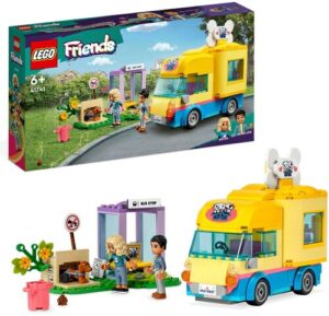 LEGO® Konstruktionsspielsteine »Hunderettungswagen (41741)