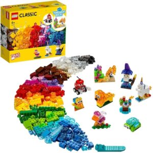 LEGO® Konstruktionsspielsteine »Kreativ-Bauset mit durchsichtigen Steinen (11013)