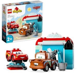 LEGO® Konstruktionsspielsteine »Lightning McQueen und Mater in der Waschanlage (10996)