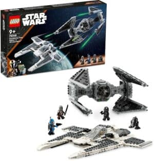 LEGO® Konstruktionsspielsteine »Mandalorianischer Fang Fighter vs. TIE Interceptor™ (75348)«