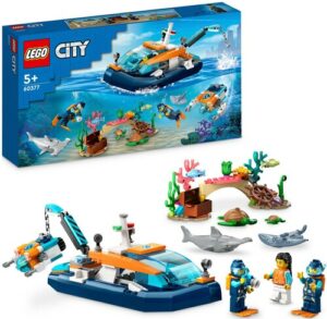 LEGO® Konstruktionsspielsteine »Meeresforscher-Boot (60377)