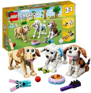 LEGO® Konstruktionsspielsteine »Niedliche Hunde (31137)