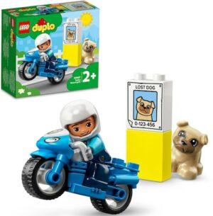 LEGO® Konstruktionsspielsteine »Polizeimotorrad (10967)